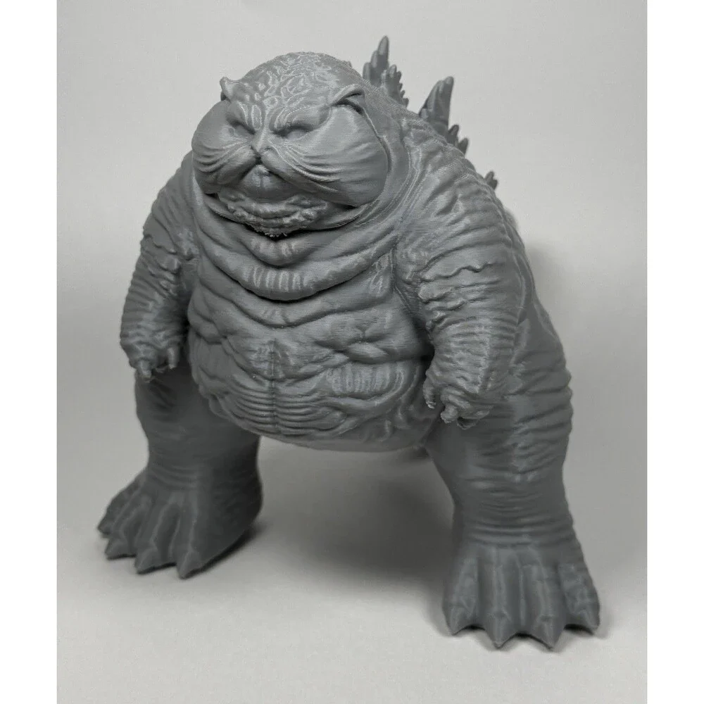 Godzilla Catzilla Monster Paintable Toy